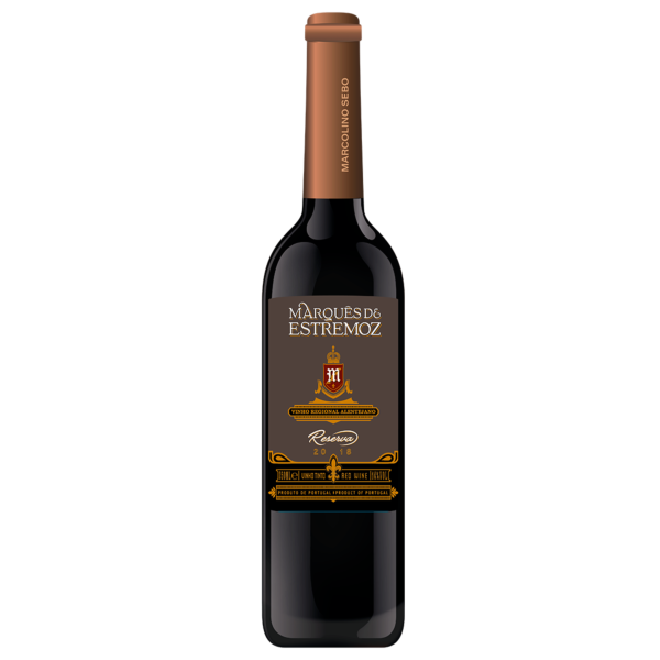 Vinho Português Marquês de Estremoz Reserva 2018 Regional Alentejano Tinto 750ml