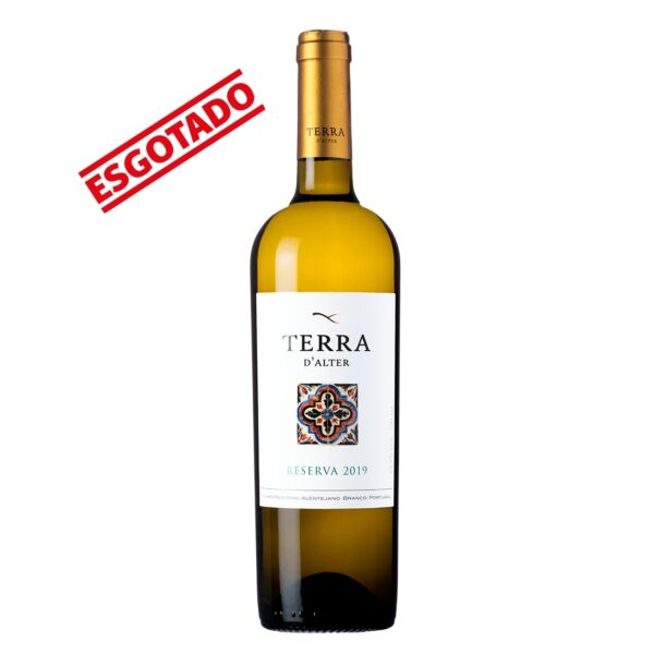Vinho Português Terra D`Alter  Reserva 2019  Regional Alentejano Branco 750ml